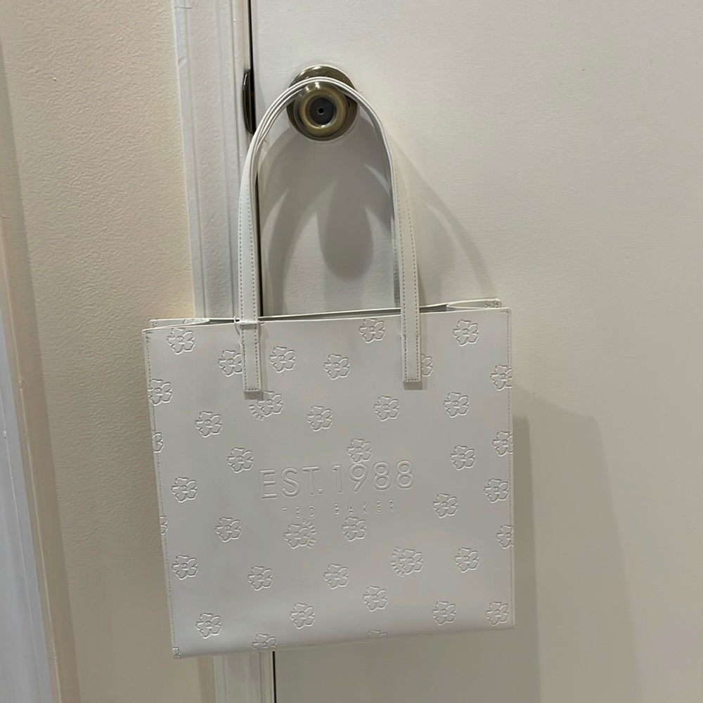 Ted baker shoulder bag , brand new , white